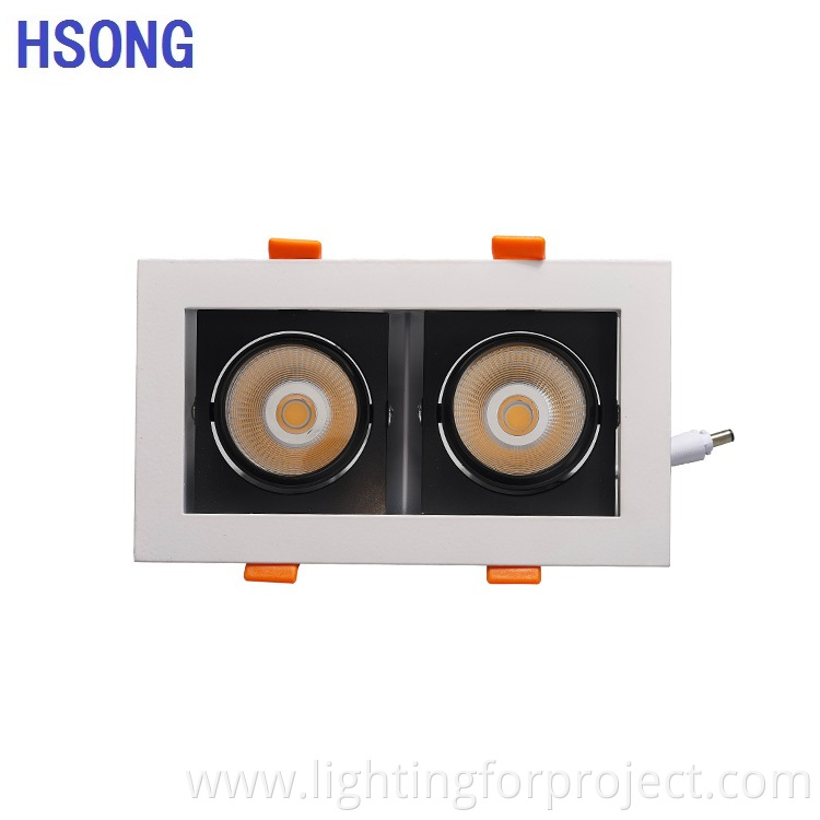 HSONG New ceiling mini spot light 7W Square Led Light